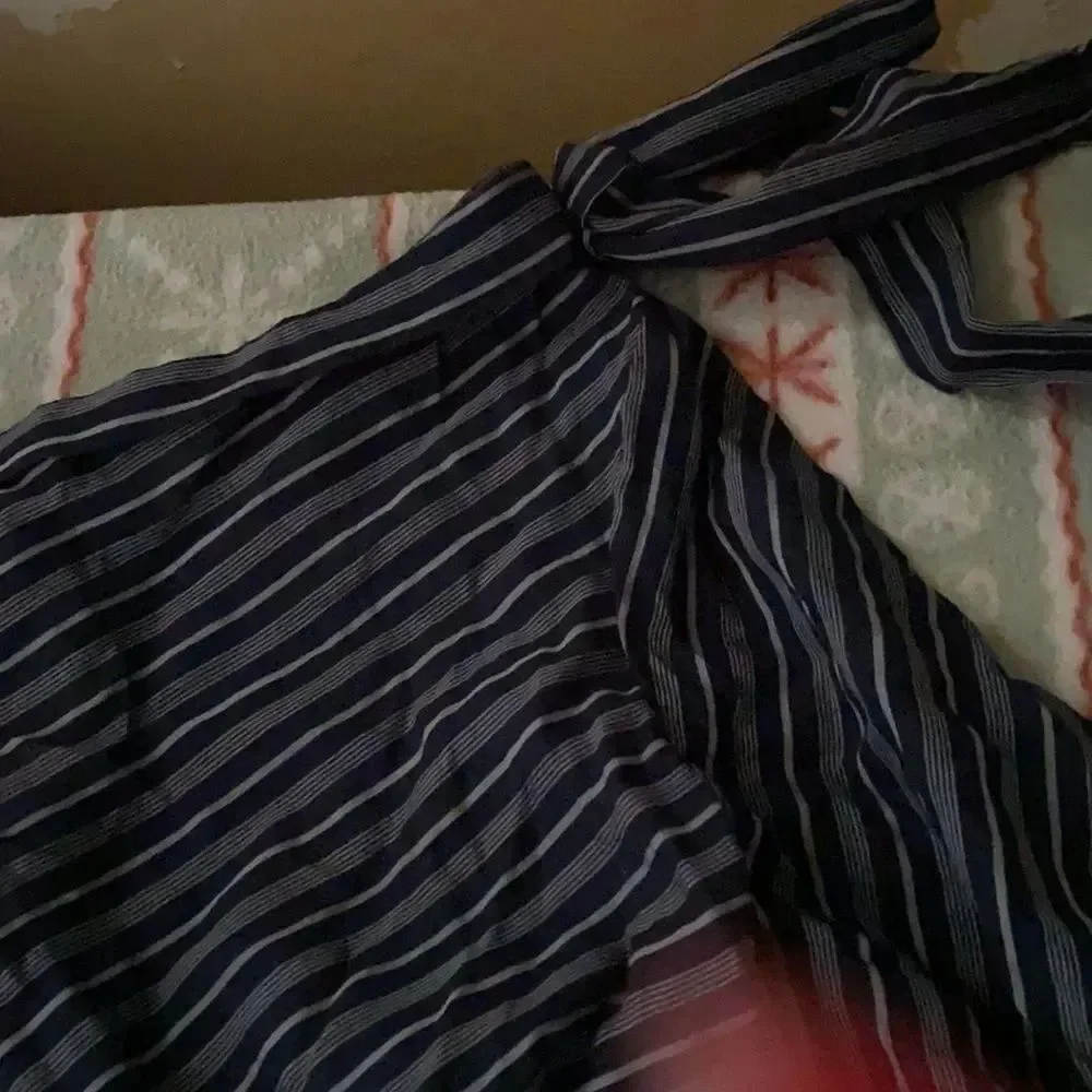 My & Co One shoulder stripped Top sz. S NWT